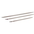 Gray Tools 3 Piece Pinch Bar Set, Nickel Plate Finish C673